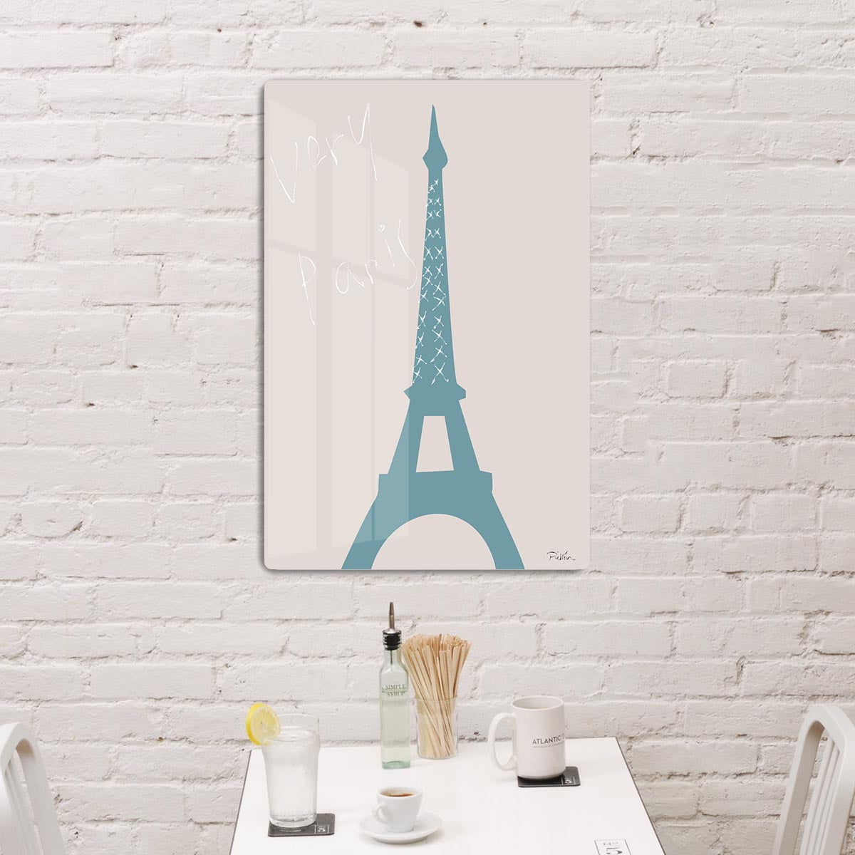 Very Paris Acrylic Block - 1x - 3