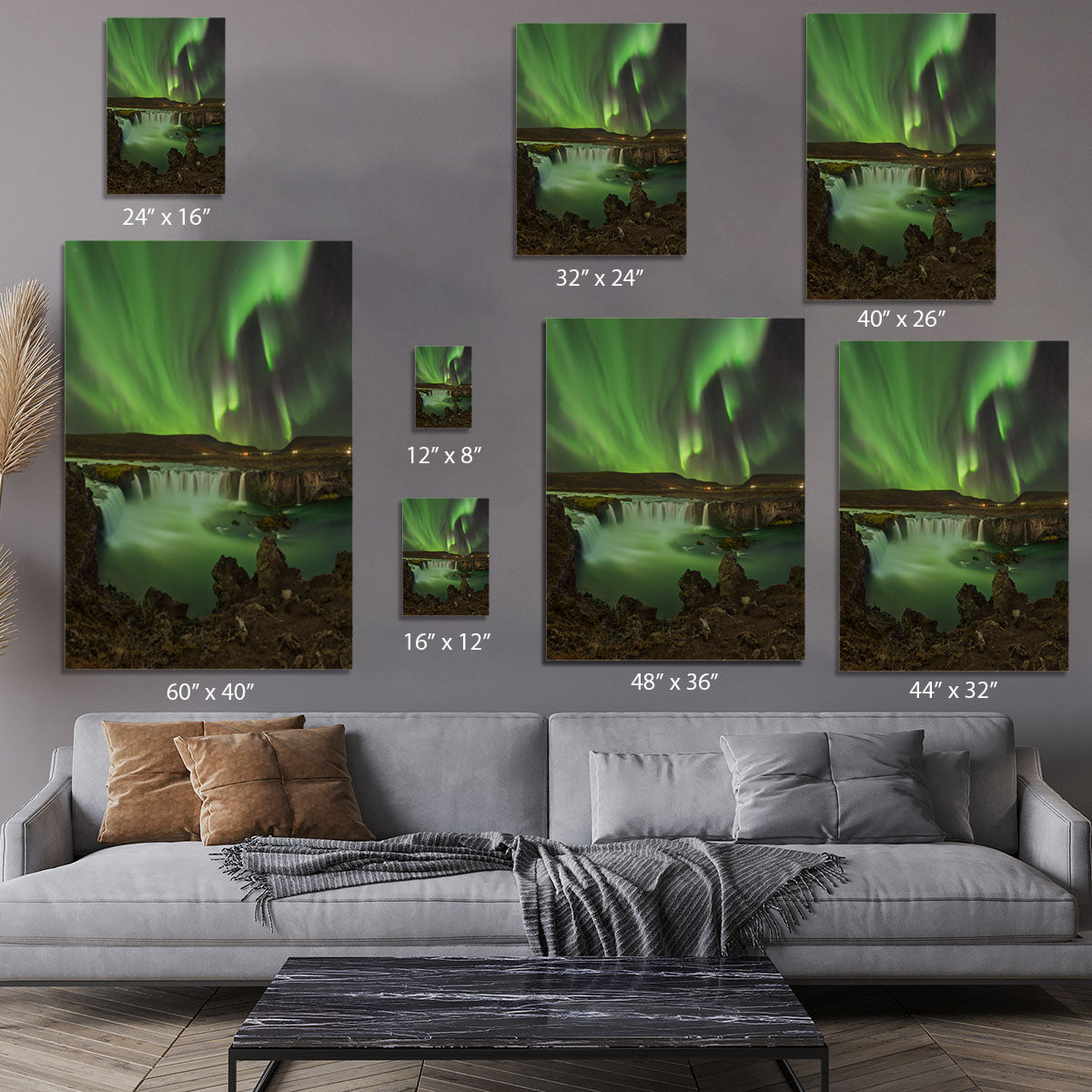Waterfall of Gods Canvas Print or Poster - Canvas Art Rocks - 7