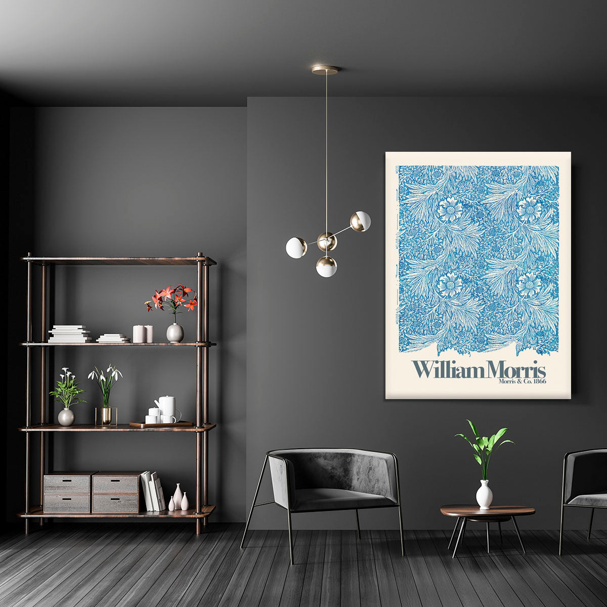 William Morris Marigold  Canvas Print or Poster