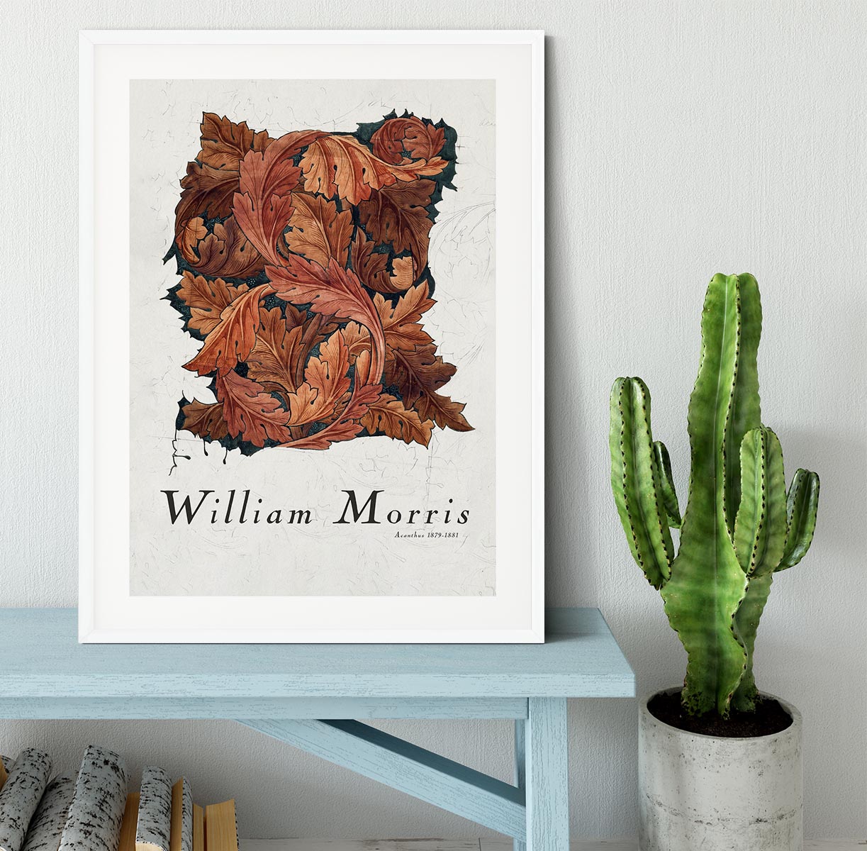 William Morris Acanthus Framed Print - Canvas Art Rocks - 5