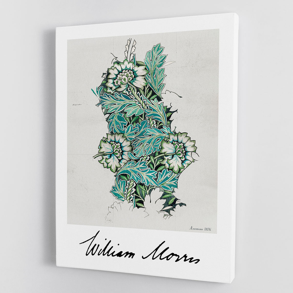 William Morris Anemone Canvas Print or Poster - Canvas Art Rocks - 1
