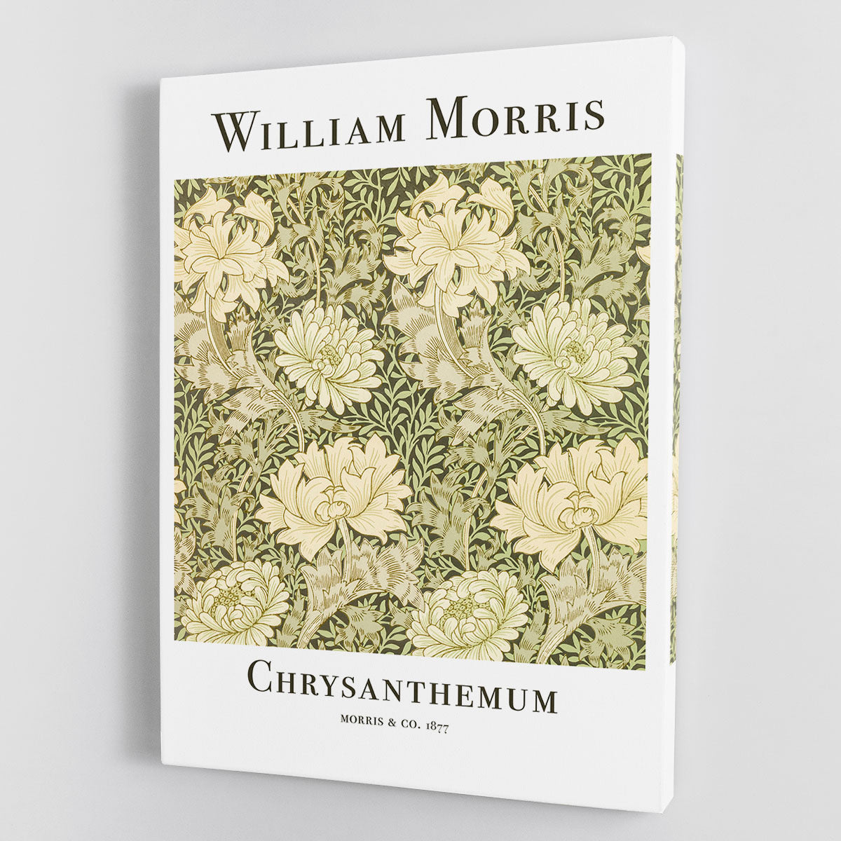 William Morris Chrysanthemum Canvas Print or Poster - Canvas Art Rocks - 1