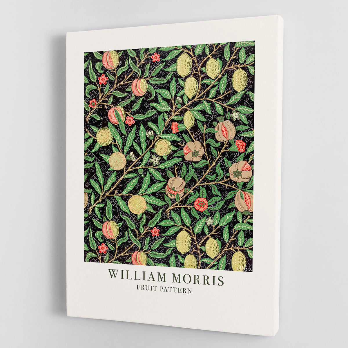 William Morris Fruit Pattern Canvas Print or Poster - Canvas Art Rocks - 1