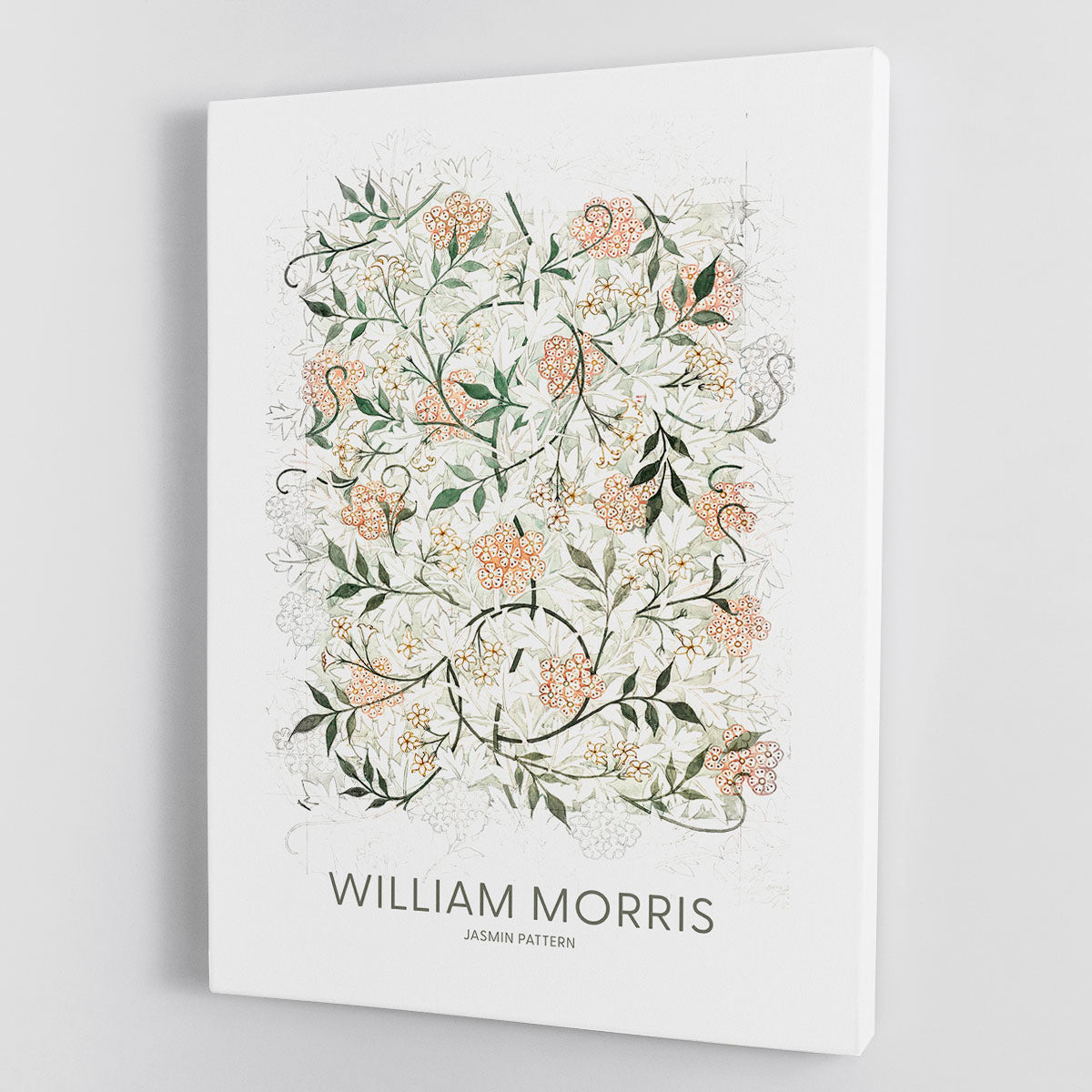 William Morris Jasmine Canvas Print or Poster - Canvas Art Rocks - 1