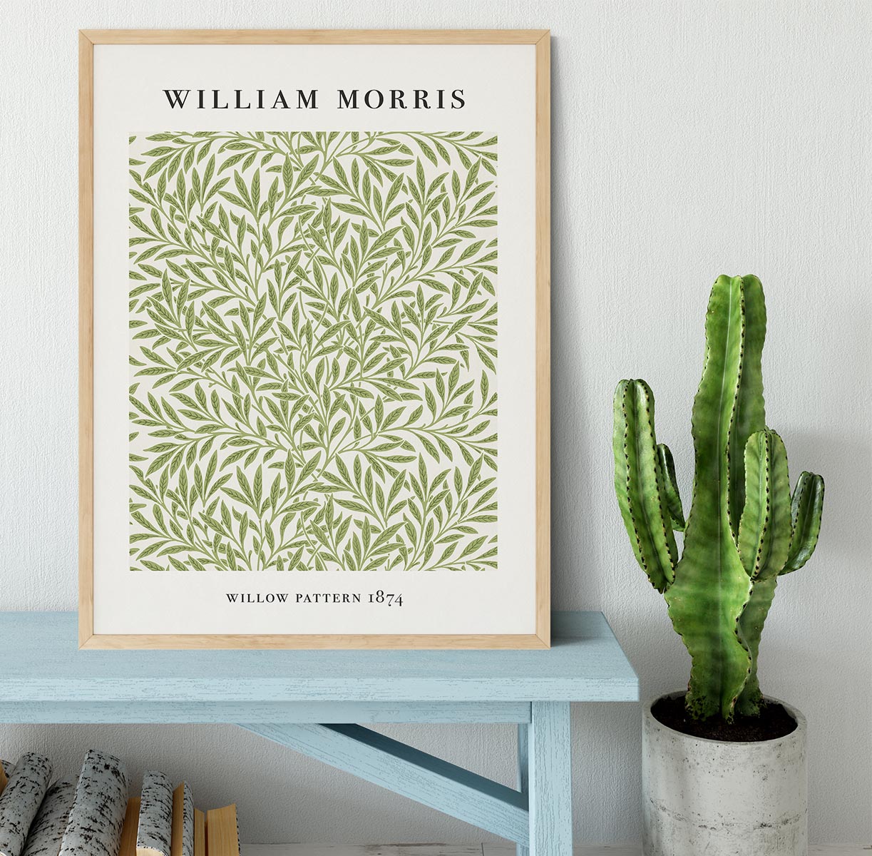 William Morris Willow Pattern Framed Print - Canvas Art Rocks - 4