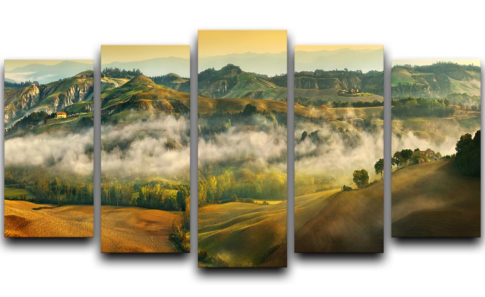 Autumn 5 Split Panel Canvas - Canvas Art Rocks - 1