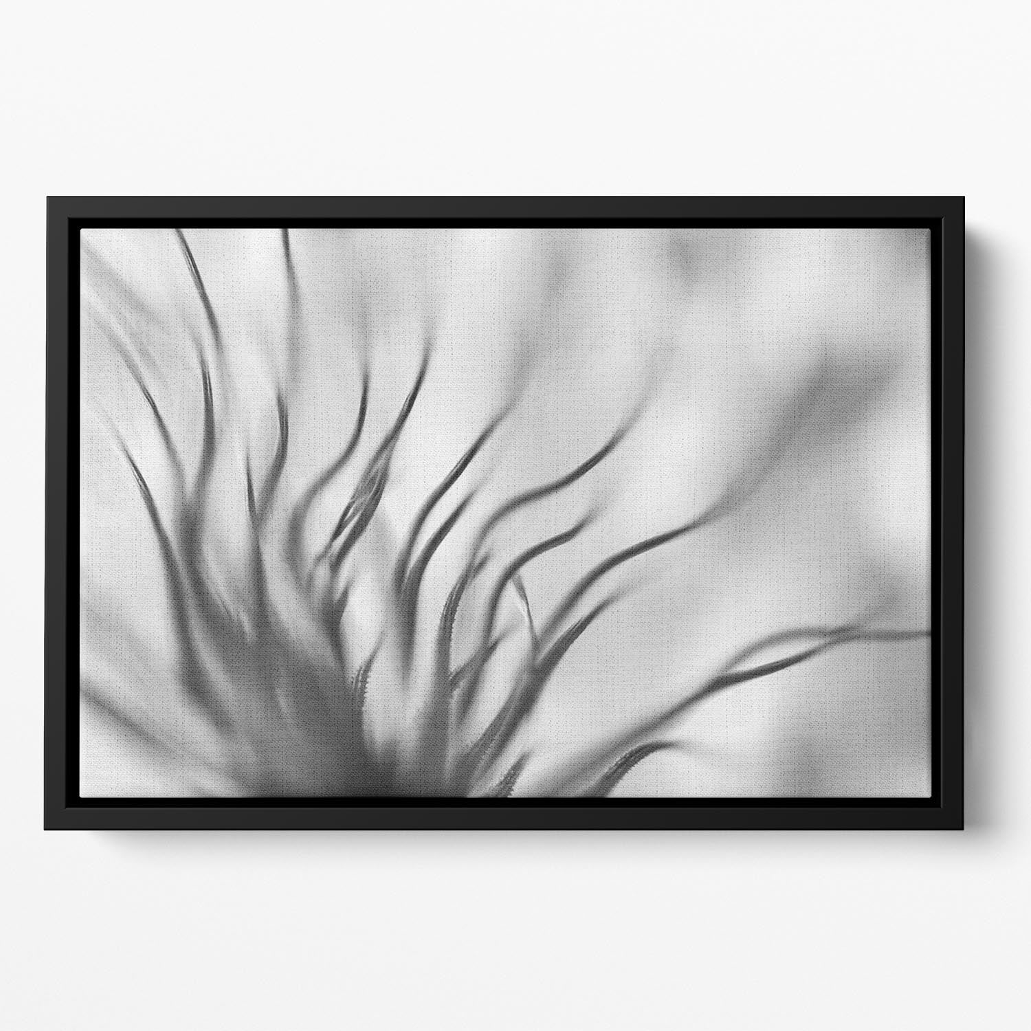 Abstract Boanical Floating Framed Canvas - Canvas Art Rocks - 2
