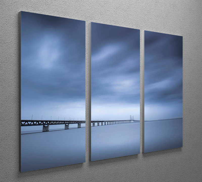 The Bridge 3 Split Panel Canvas Print - Canvas Art Rocks - 2
