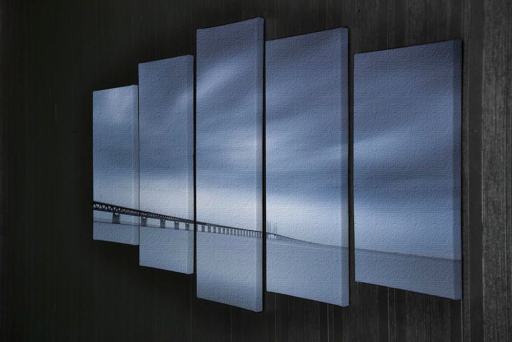 The Bridge 5 Split Panel Canvas - Canvas Art Rocks - 2