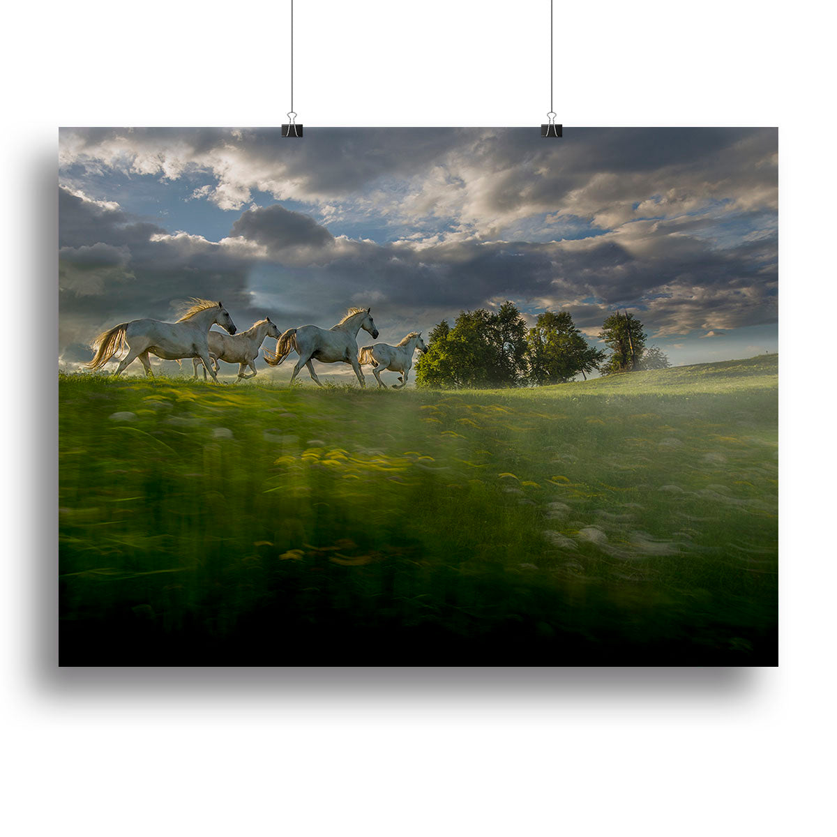Galloping Horses Canvas Print or Poster - Canvas Art Rocks - 2