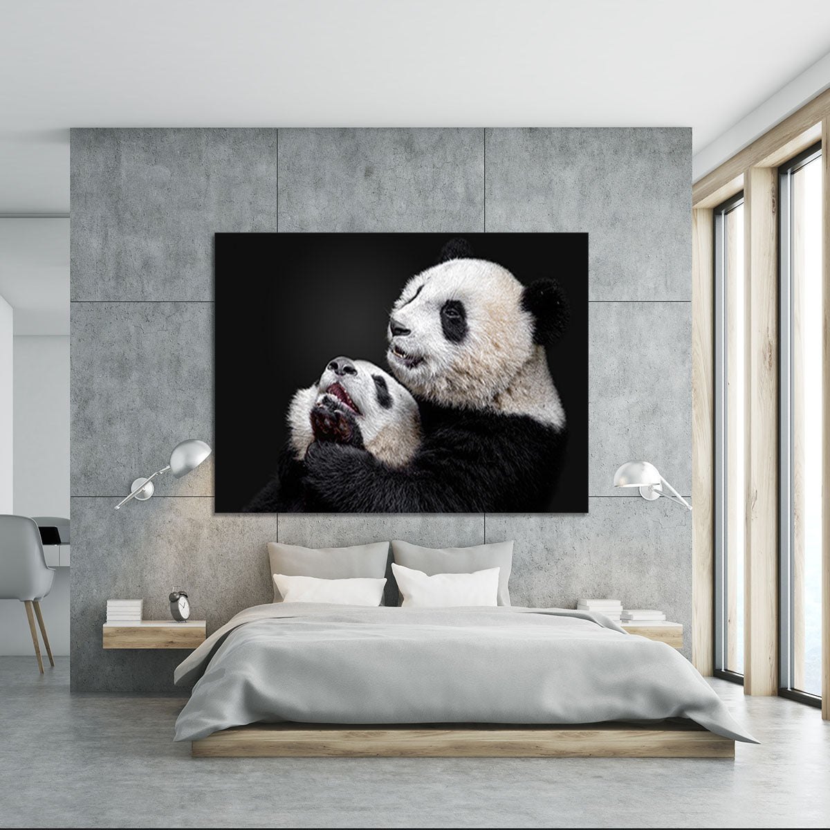 Pandas Playing Canvas Print or Poster - Canvas Art Rocks - 5