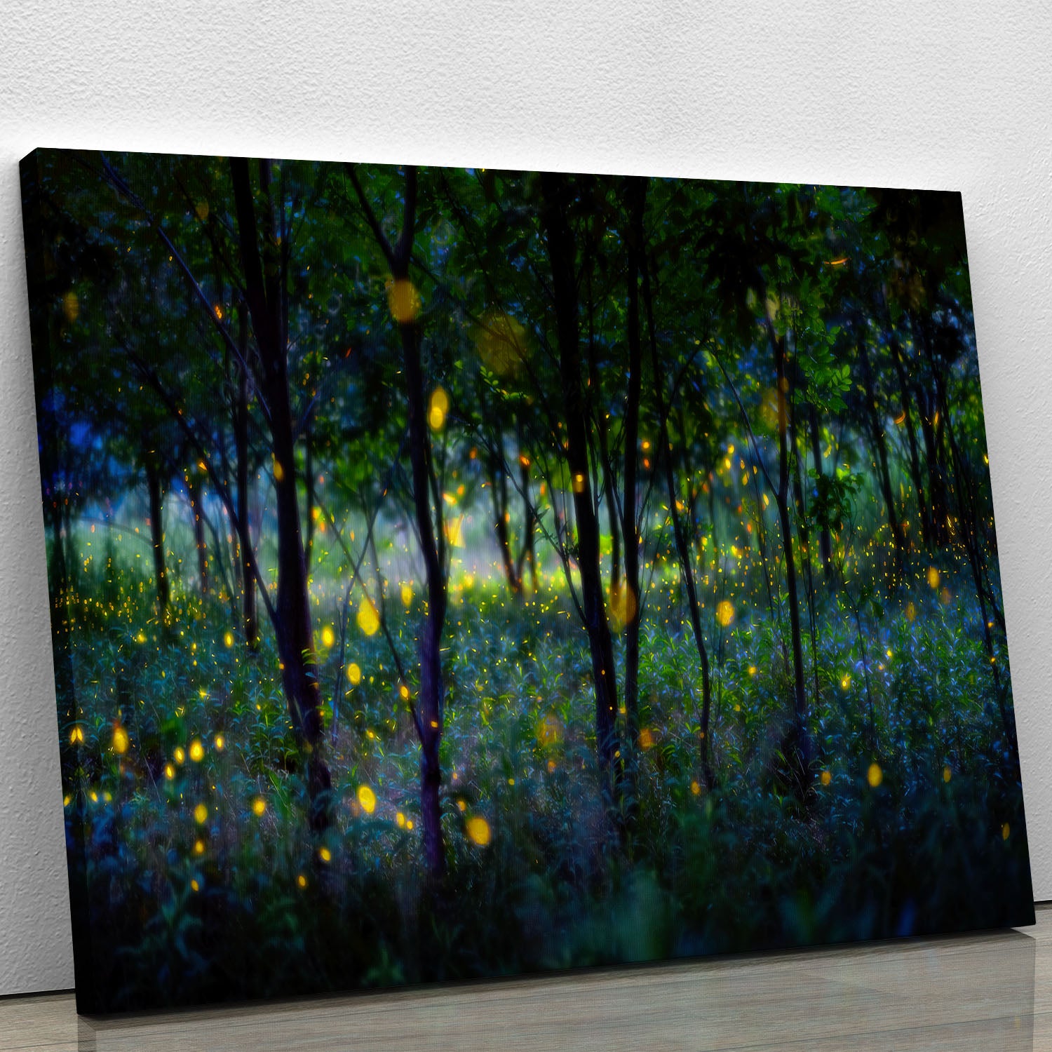 Magic Fireflies Canvas Print or Poster - Canvas Art Rocks - 1