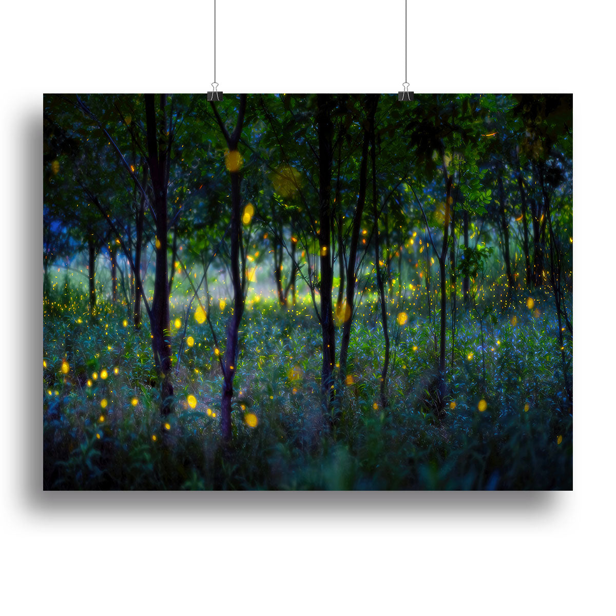 Magic Fireflies Canvas Print or Poster - Canvas Art Rocks - 2