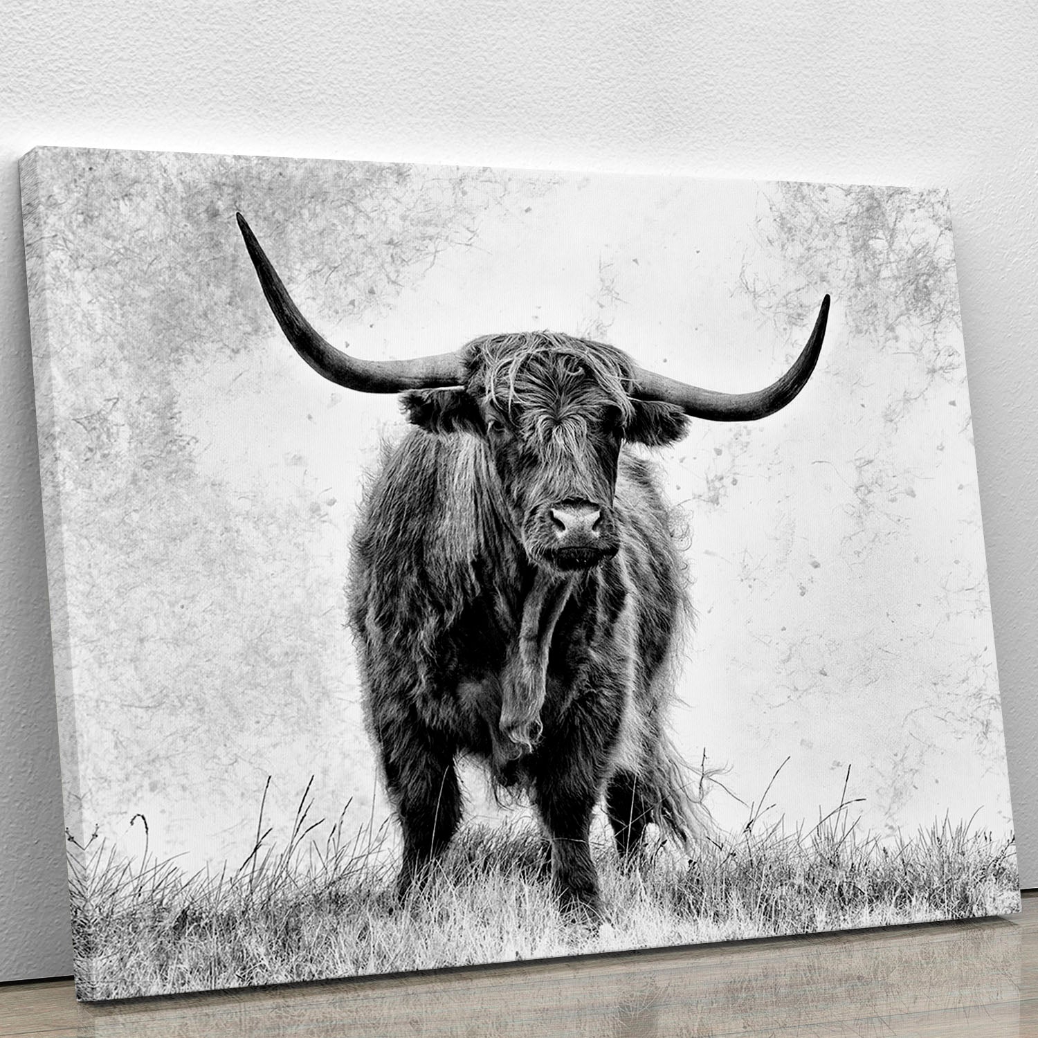 Highland Cow Canvas Print or Poster - Canvas Art Rocks - 1
