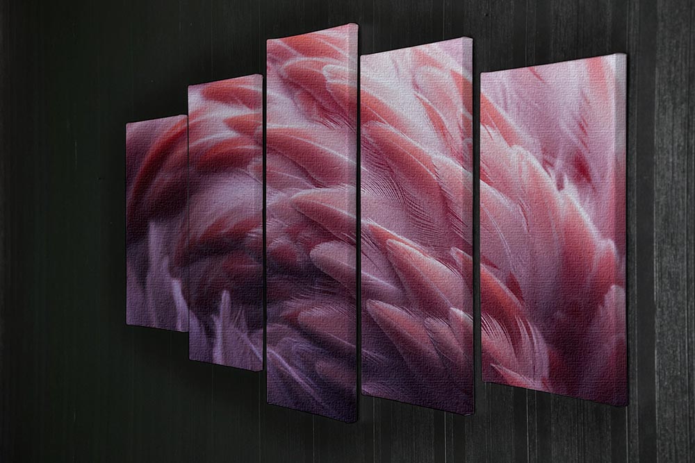 Flamingo 5 Split Panel Canvas - 1x - 2