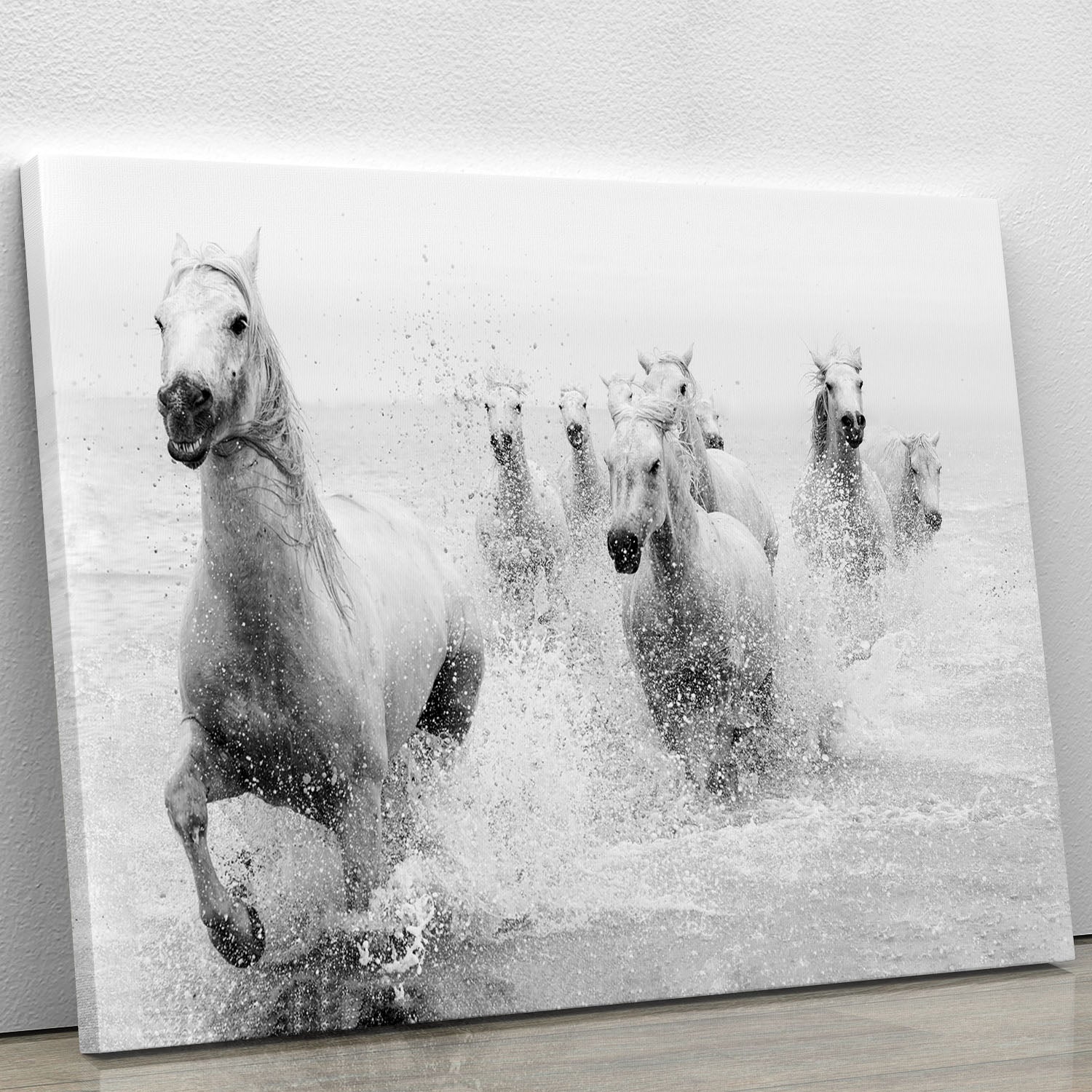Slashing Horses Canvas Print or Poster - Canvas Art Rocks - 1