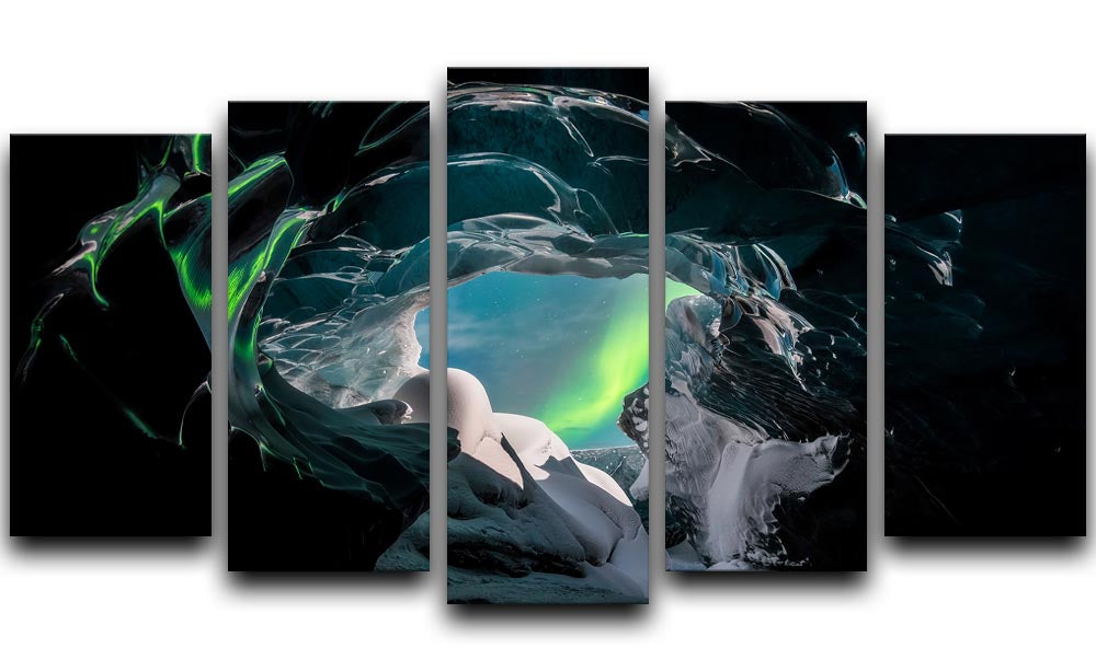 Wonders Of Iceland 5 Split Panel Canvas - Canvas Art Rocks - 1