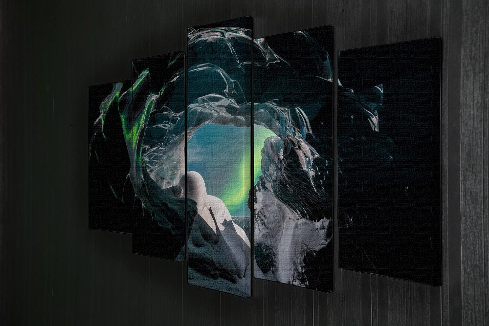 Wonders Of Iceland 5 Split Panel Canvas - Canvas Art Rocks - 2