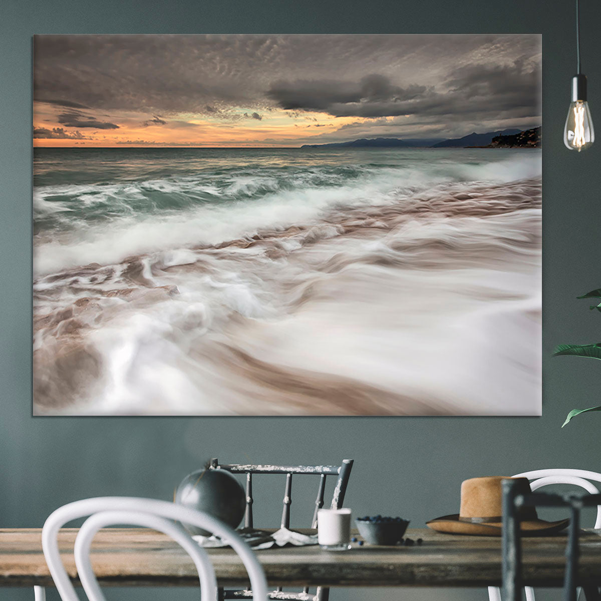 The Sea Canvas Print or Poster - Canvas Art Rocks - 3