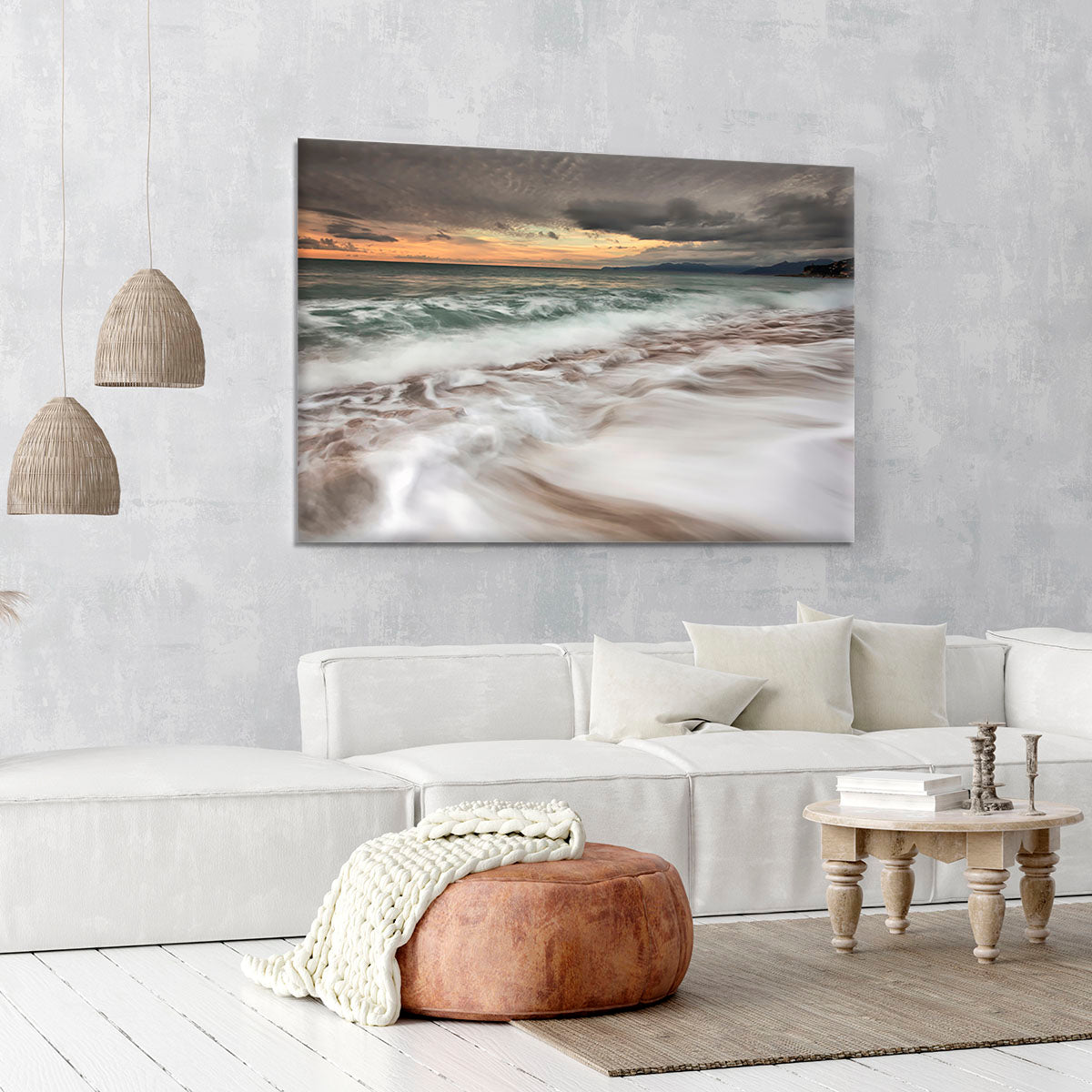The Sea Canvas Print or Poster - Canvas Art Rocks - 6