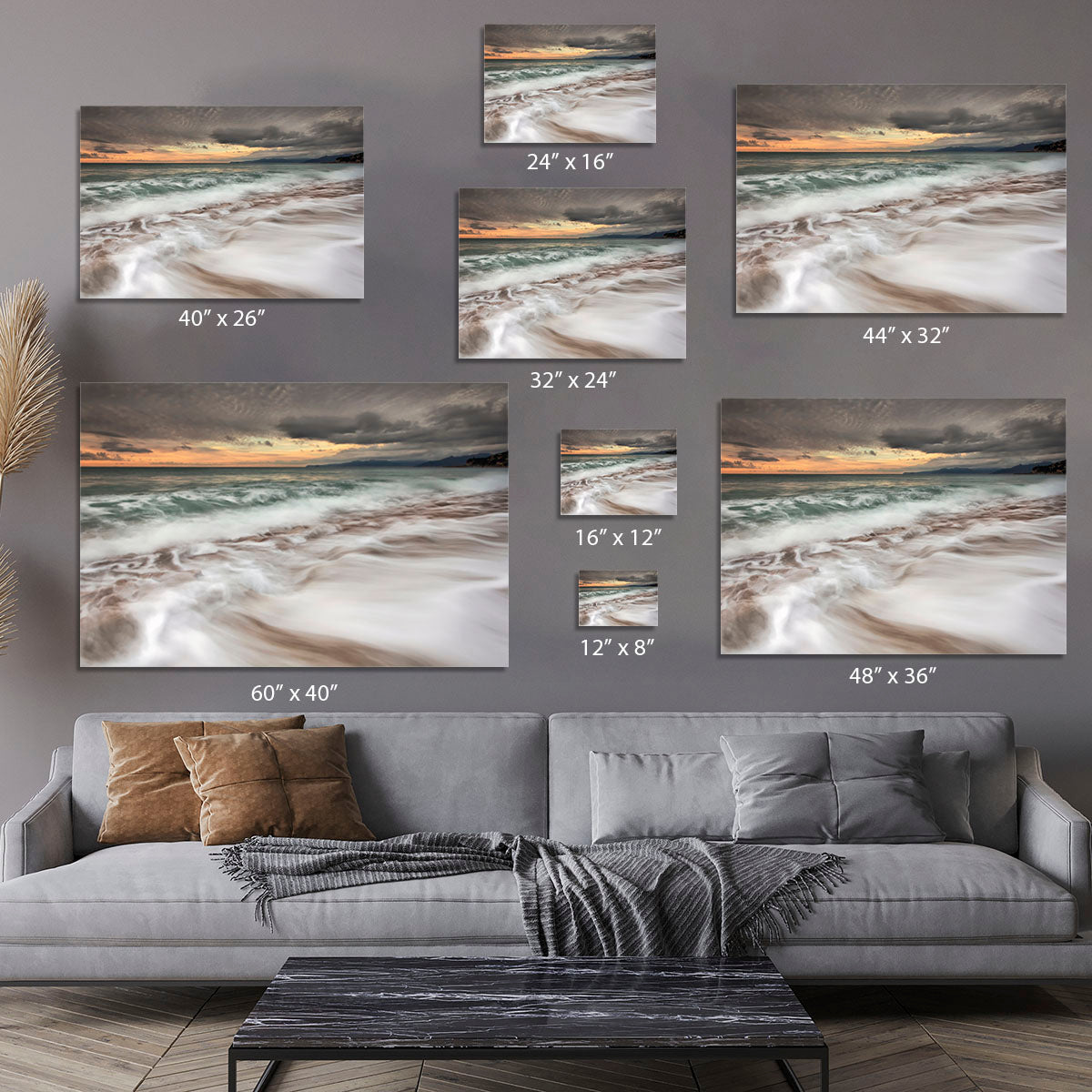 The Sea Canvas Print or Poster - Canvas Art Rocks - 7