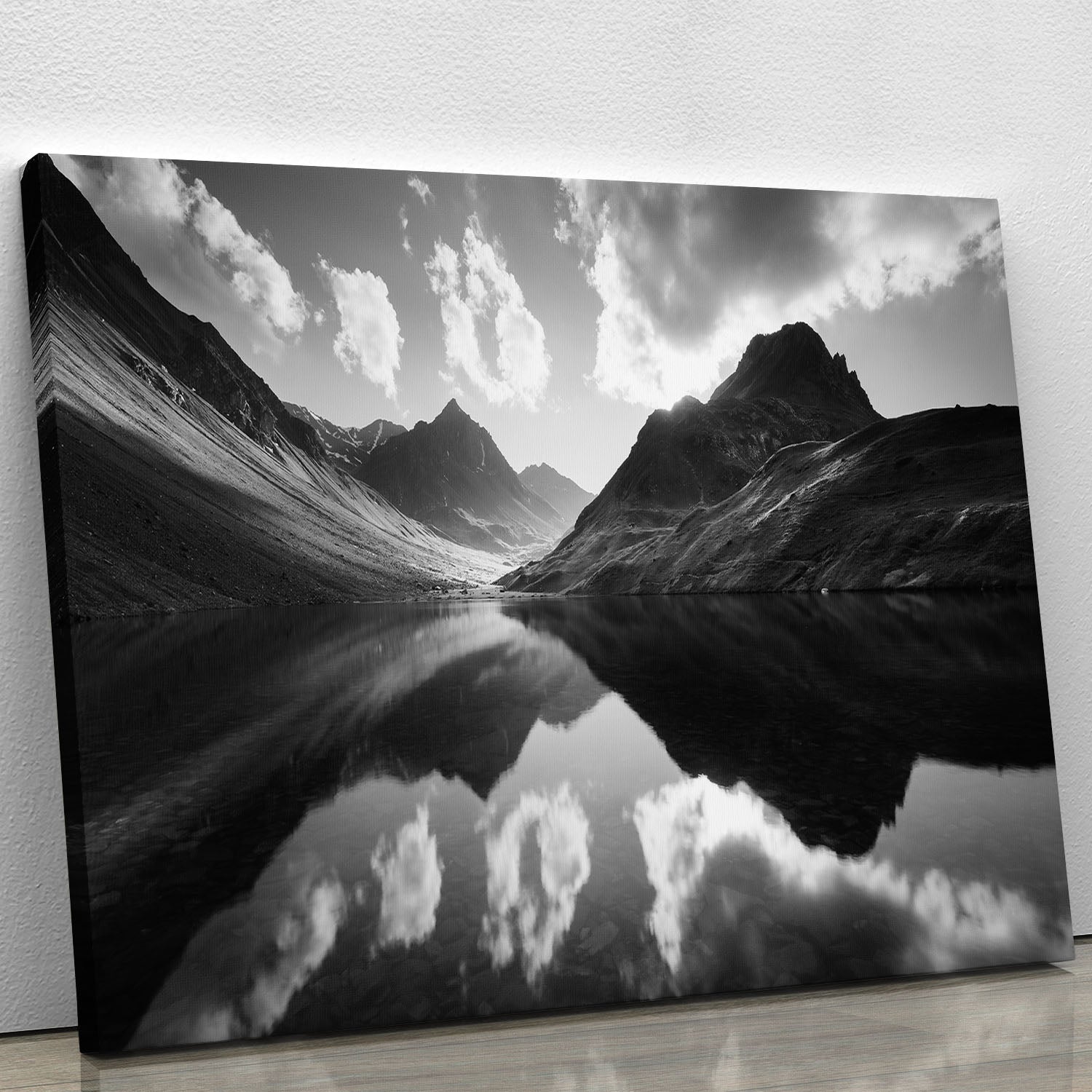 Mountain Reflection Canvas Print or Poster - Canvas Art Rocks - 1