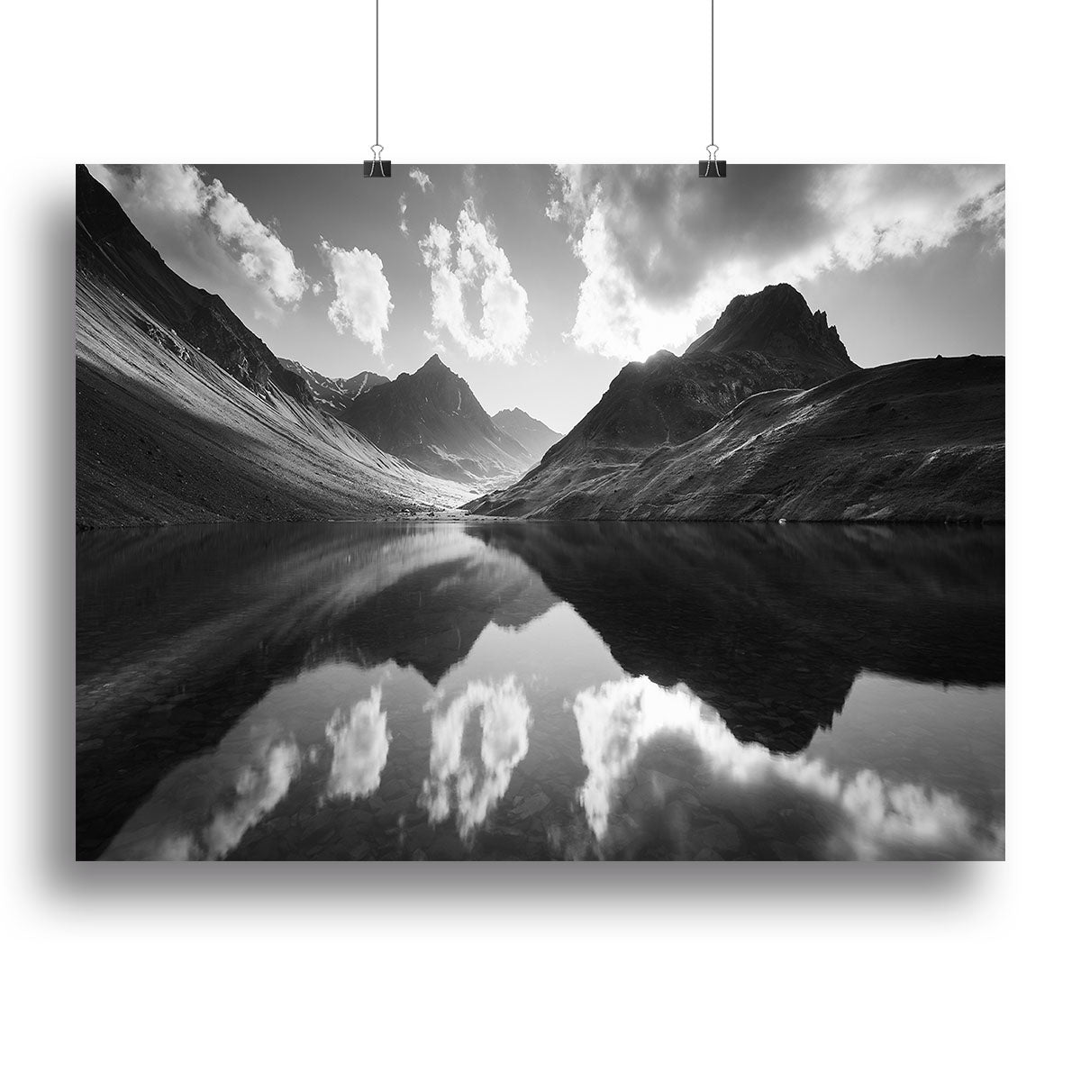 Mountain Reflection Canvas Print or Poster - Canvas Art Rocks - 2