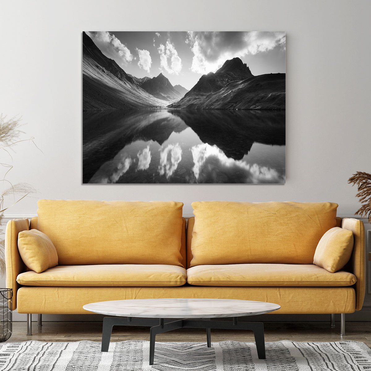 Mountain Reflection Canvas Print or Poster - Canvas Art Rocks - 4