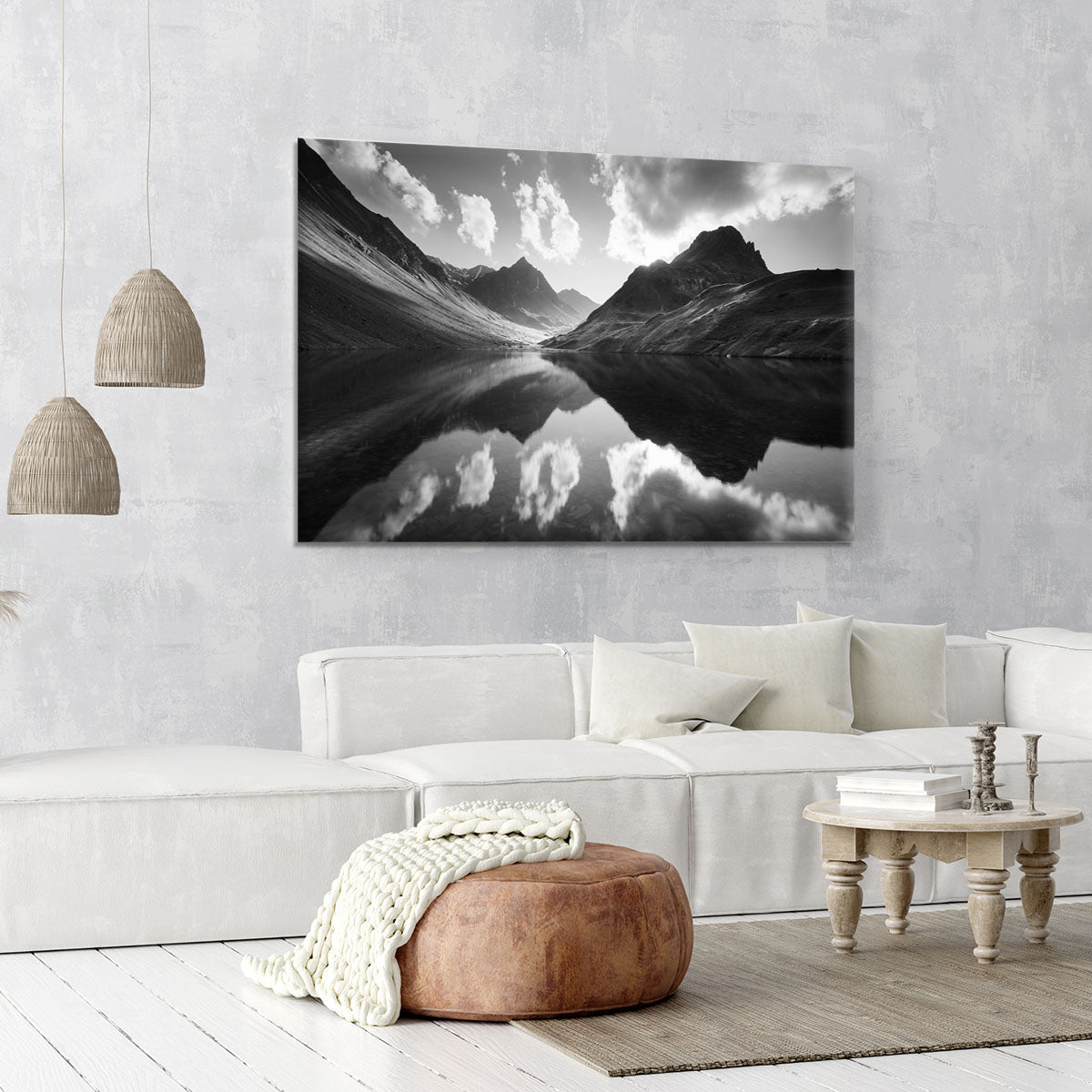 Mountain Reflection Canvas Print or Poster - Canvas Art Rocks - 6
