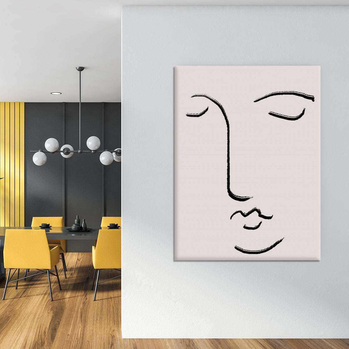 Closed Eyes Canvas Print or Poster - Canvas Art Rocks - 4