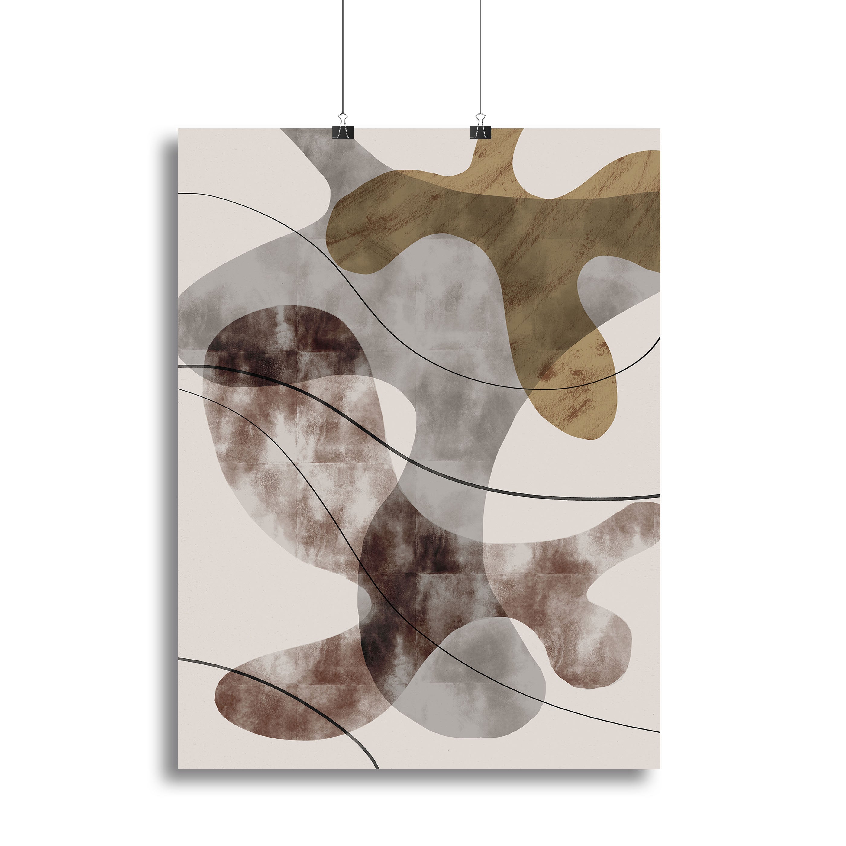 Brown Seaweed Canvas Print or Poster - Canvas Art Rocks - 2