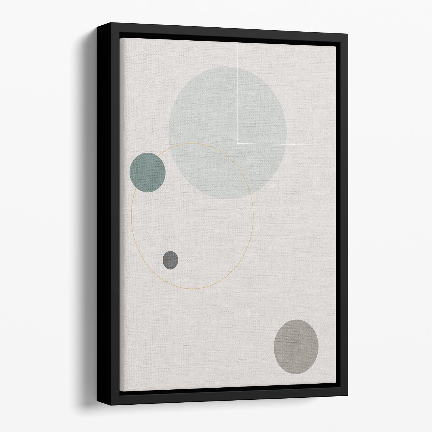Space Orbit 03 Floating Framed Canvas - 1x - 1