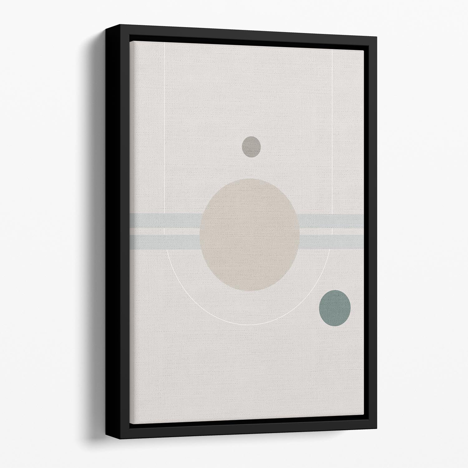 Space Orbit 01 Floating Framed Canvas - 1x - 1