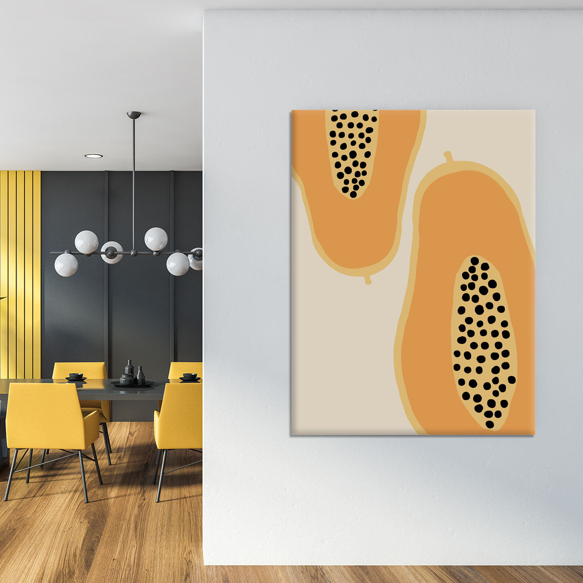 Papaya Fruit Canvas Print or Poster - Canvas Art Rocks - 4