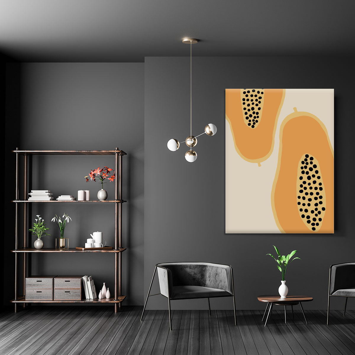 Papaya Fruit Canvas Print or Poster - Canvas Art Rocks - 5