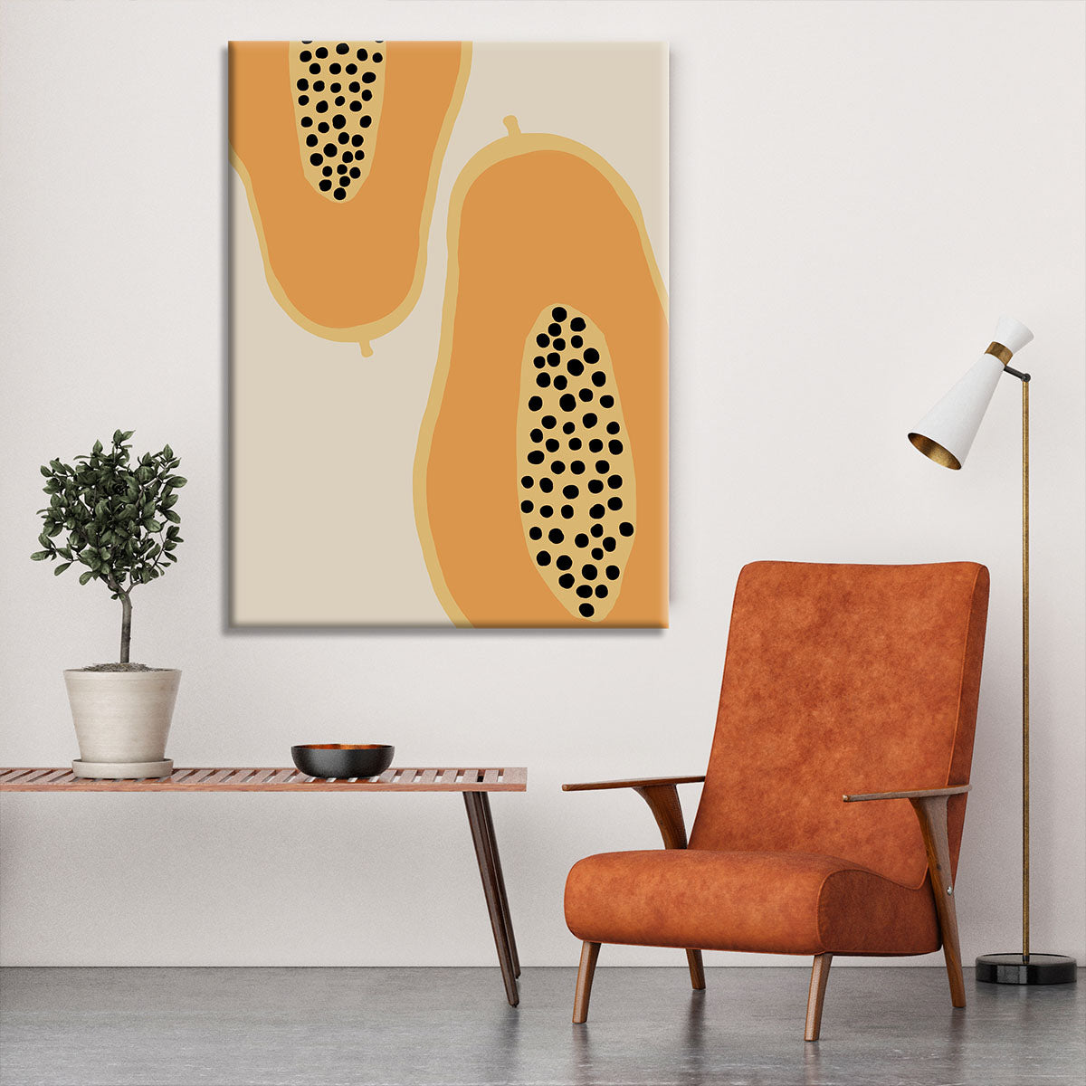 Papaya Fruit Canvas Print or Poster - Canvas Art Rocks - 6