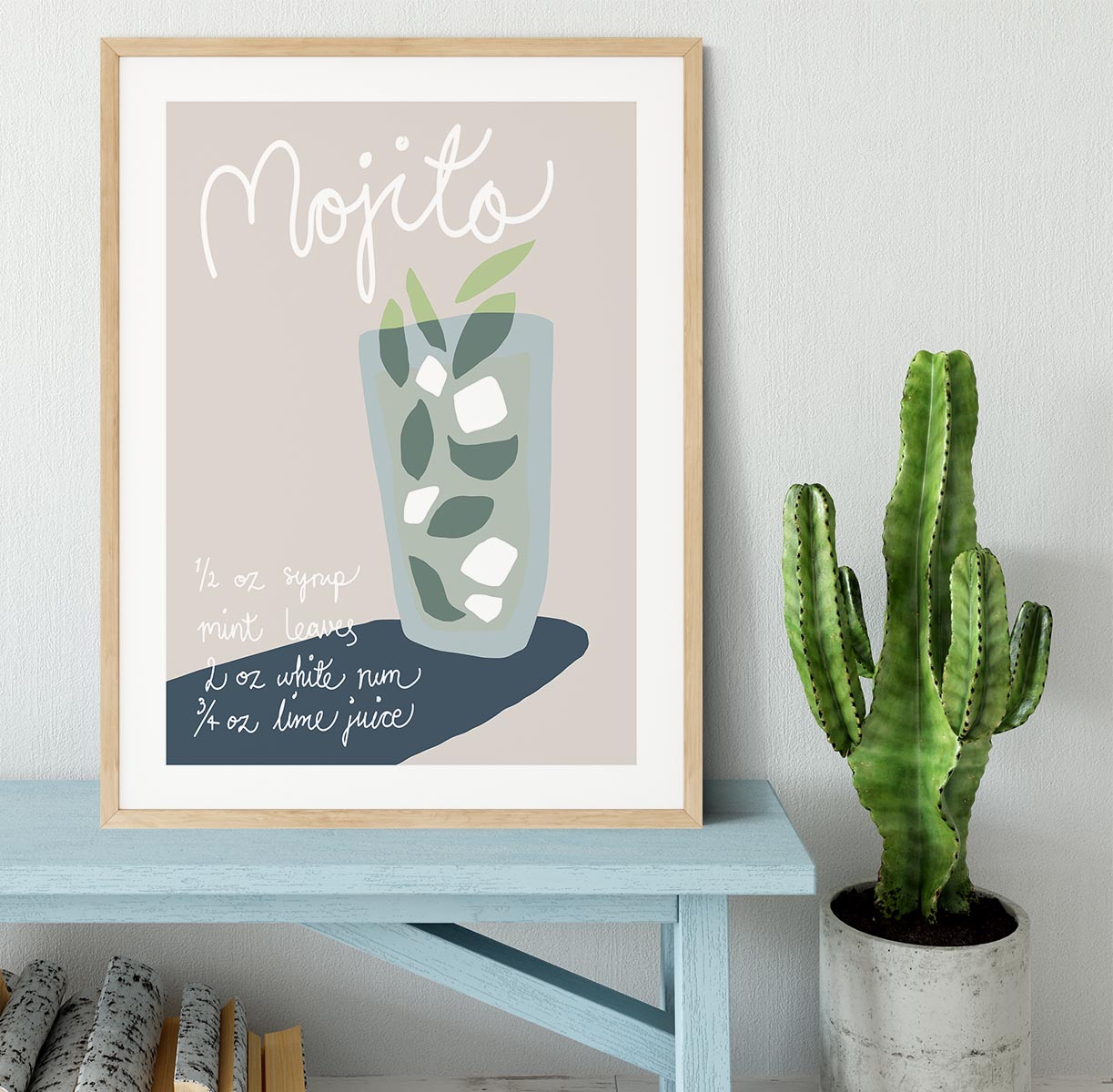 Mojito Framed Print - Canvas Art Rocks - 3