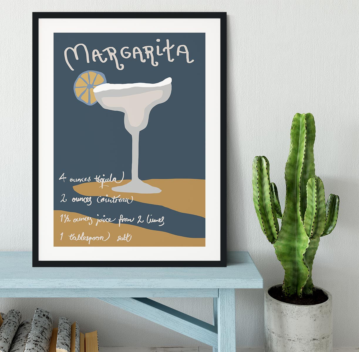 Margarita Framed Print - Canvas Art Rocks - 1