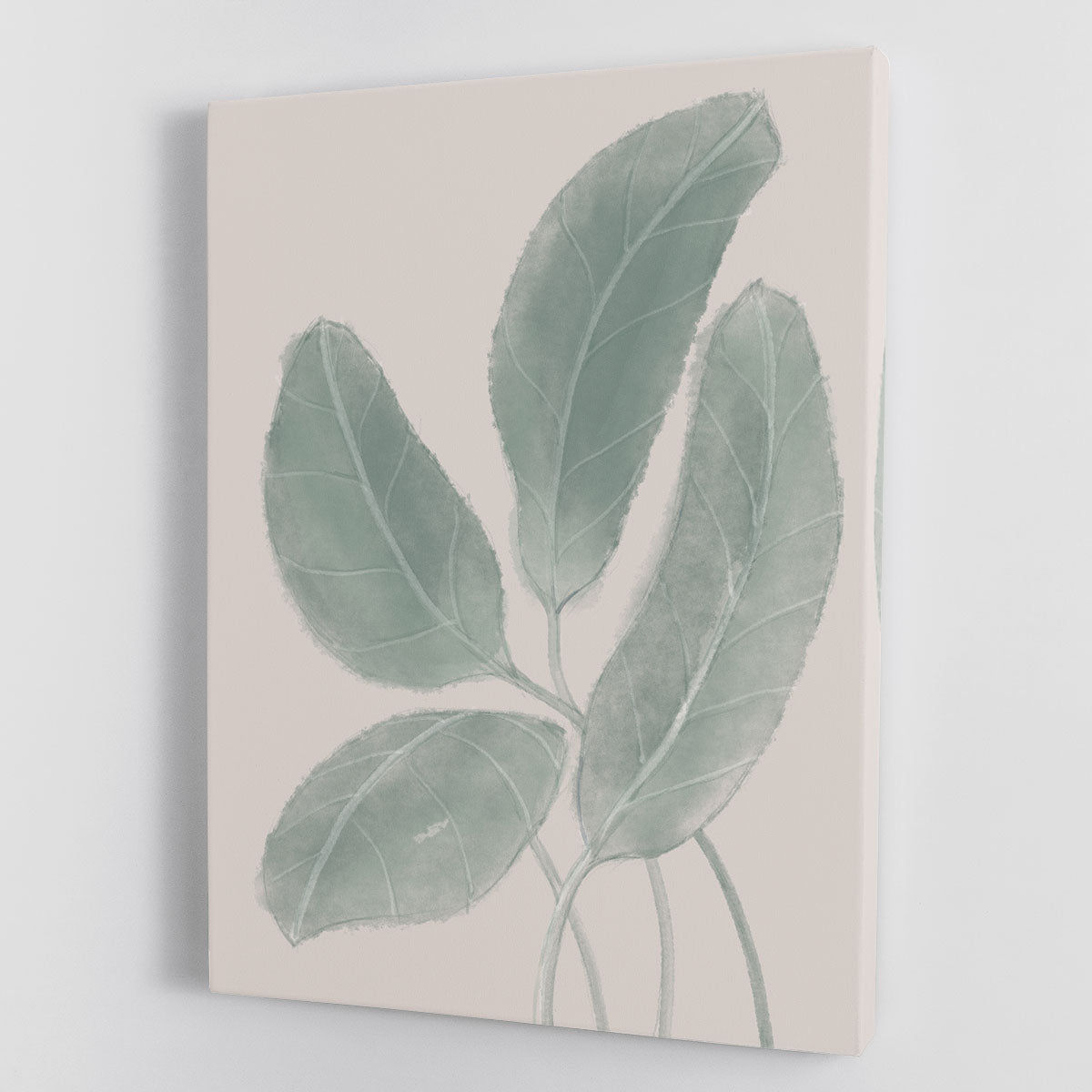 Leaves Watercolor Canvas Print or Poster - Canvas Art Rocks - 1