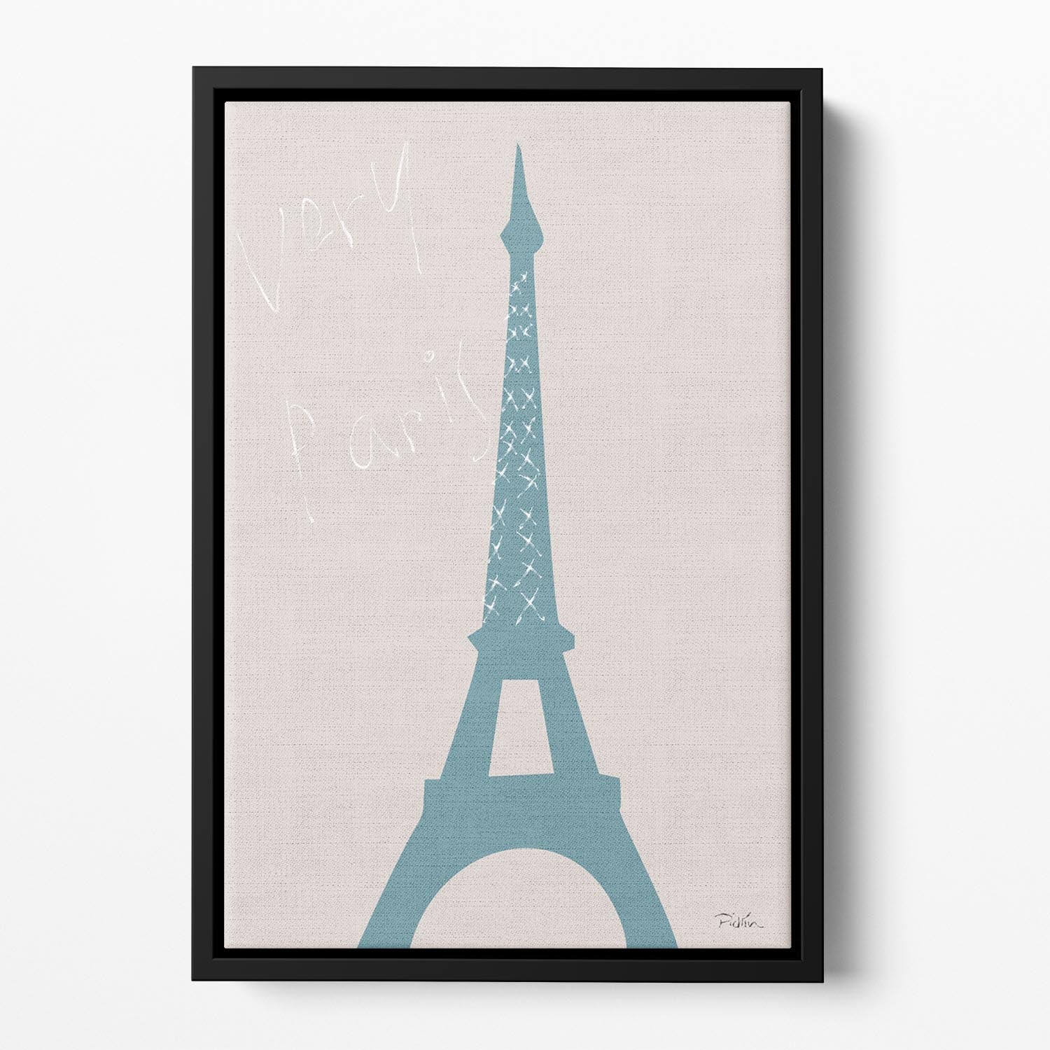 Very Paris Floating Framed Canvas - 1x - 2