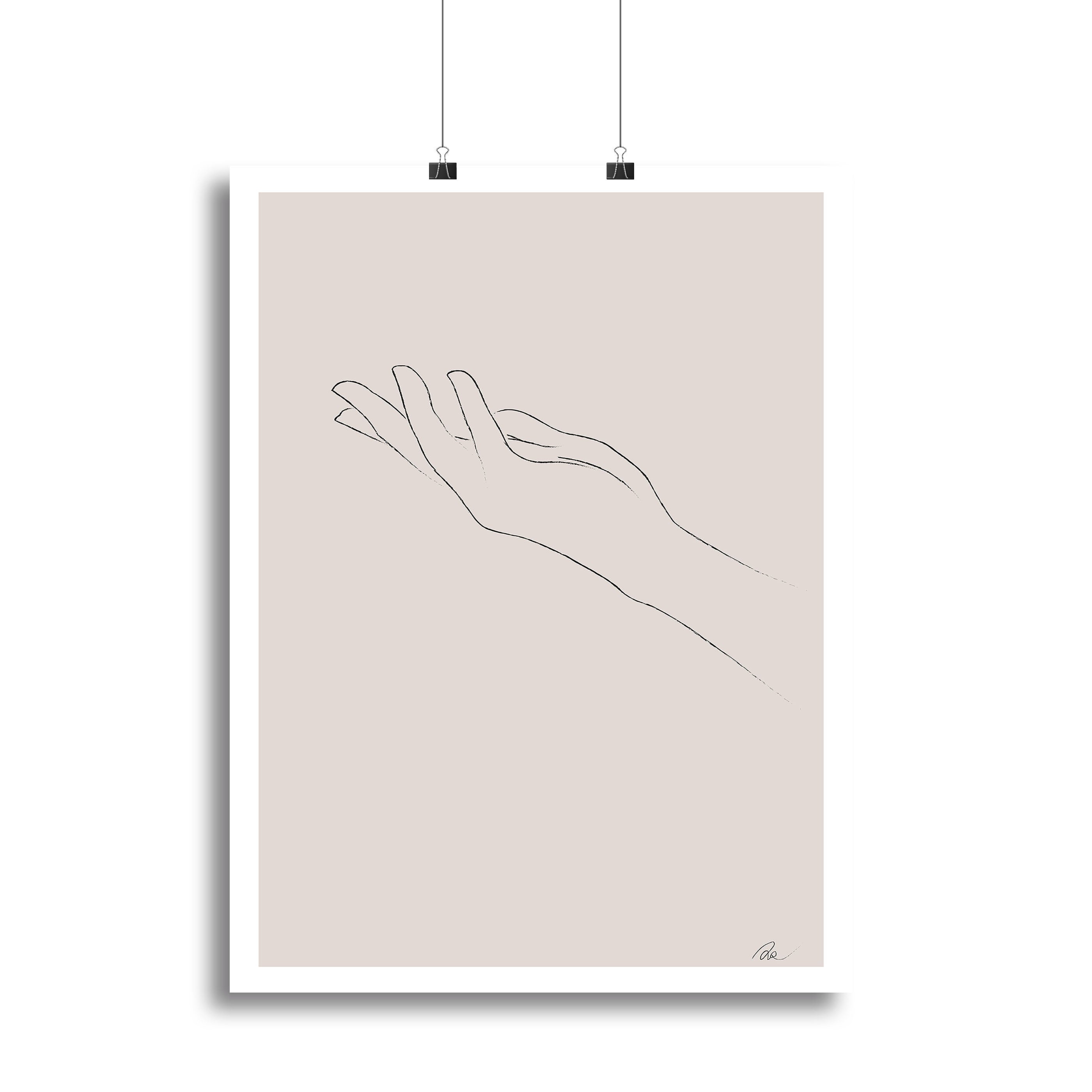 Hand Drawing Canvas Print or Poster - Canvas Art Rocks - 2