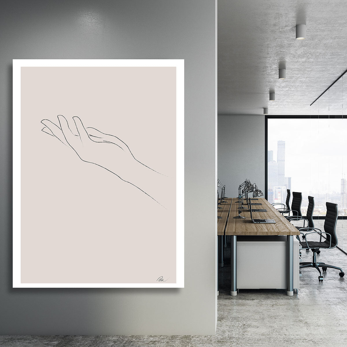 Hand Drawing Canvas Print or Poster - Canvas Art Rocks - 3