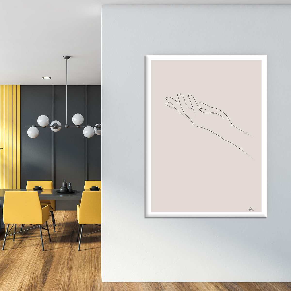 Hand Drawing Canvas Print or Poster - Canvas Art Rocks - 4