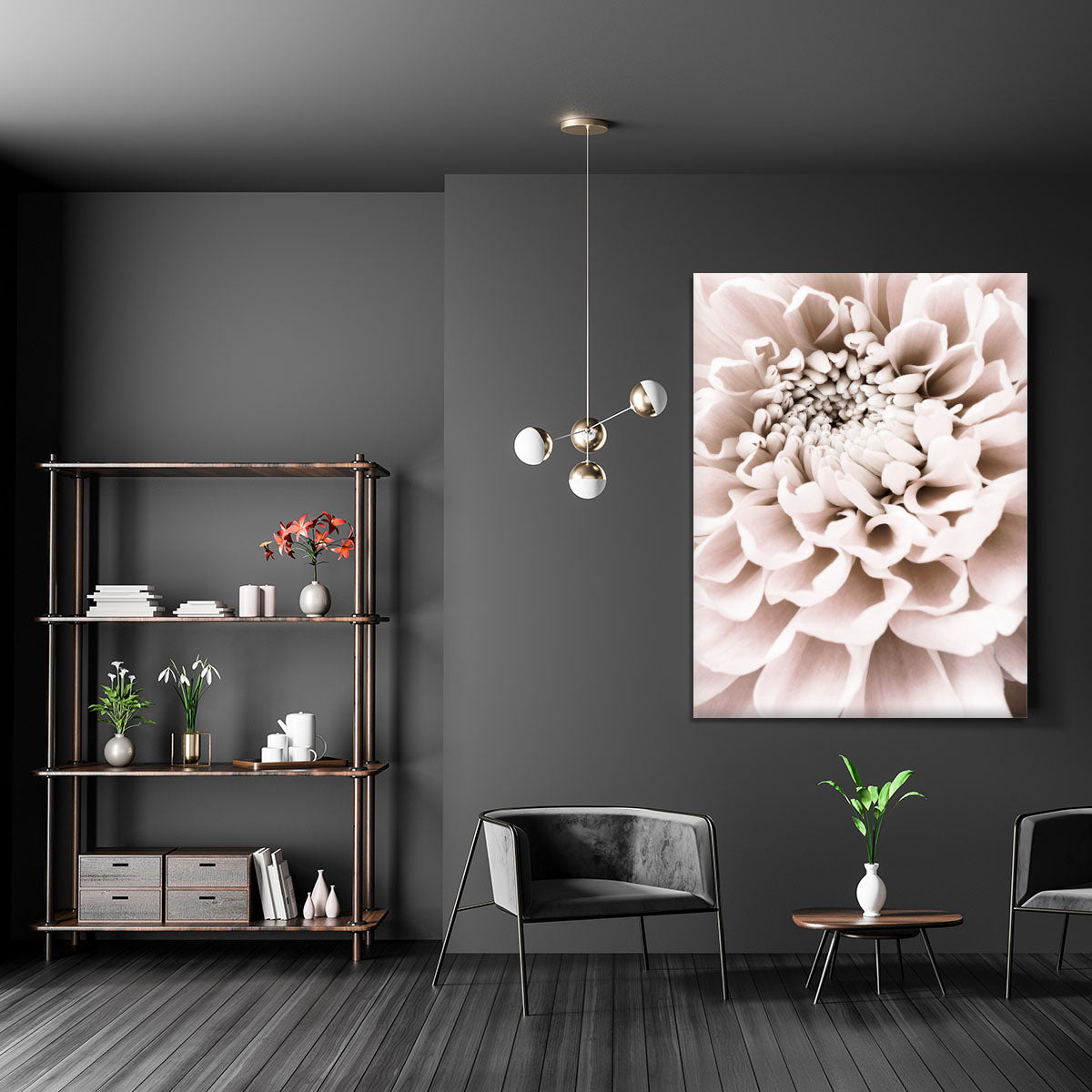 Chrysanthemum No 01 Canvas Print or Poster - Canvas Art Rocks - 5