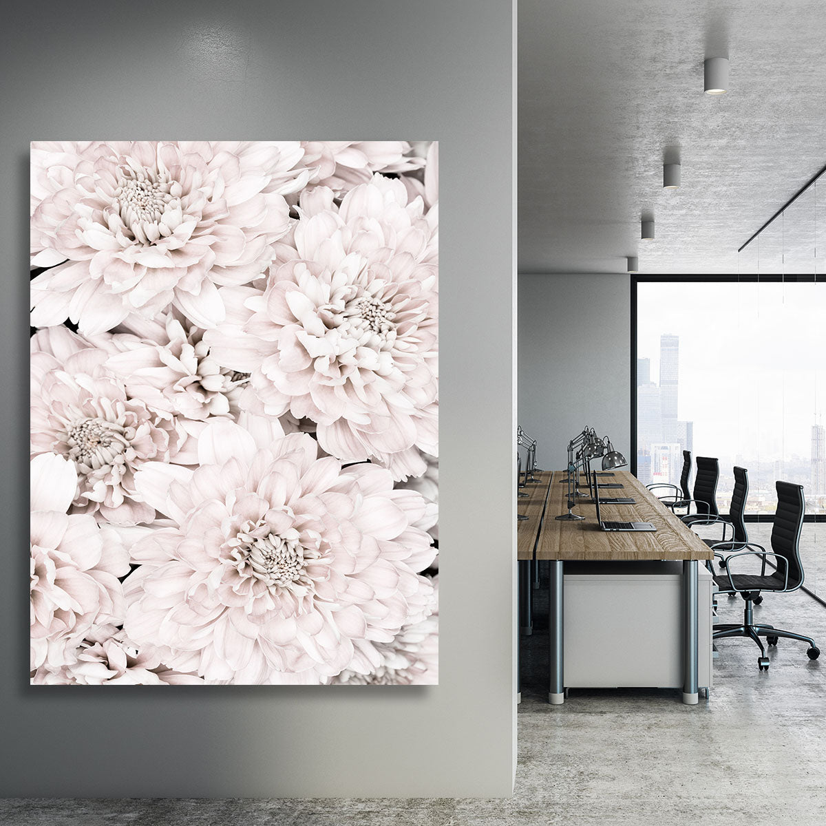 Chrysanthemum No 07 Canvas Print or Poster - Canvas Art Rocks - 3