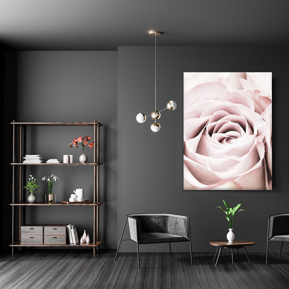 Pink Rose No 06 Canvas Print or Poster - Canvas Art Rocks - 5