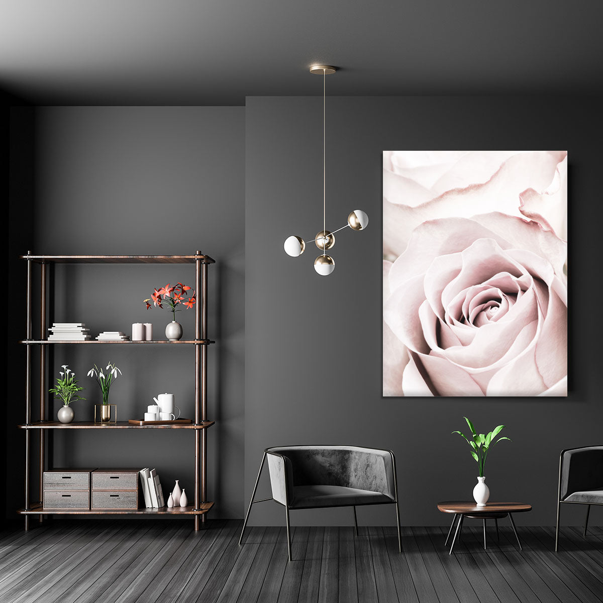 Pink Rose No 05 Canvas Print or Poster - Canvas Art Rocks - 5