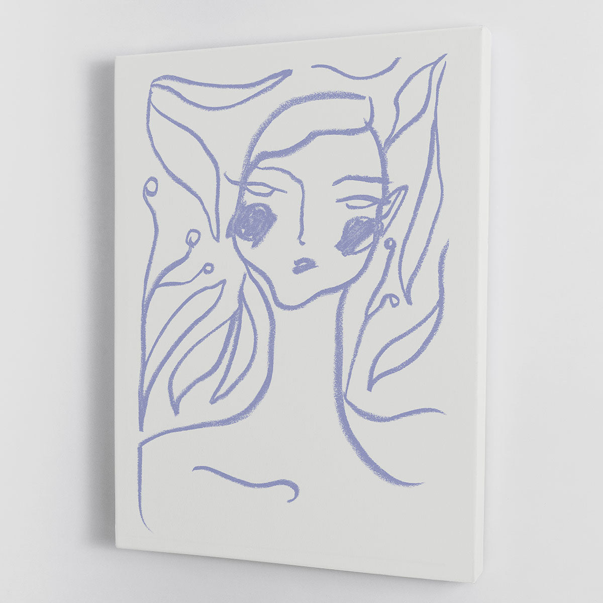 Gaia Lilac Canvas Print or Poster - Canvas Art Rocks - 1