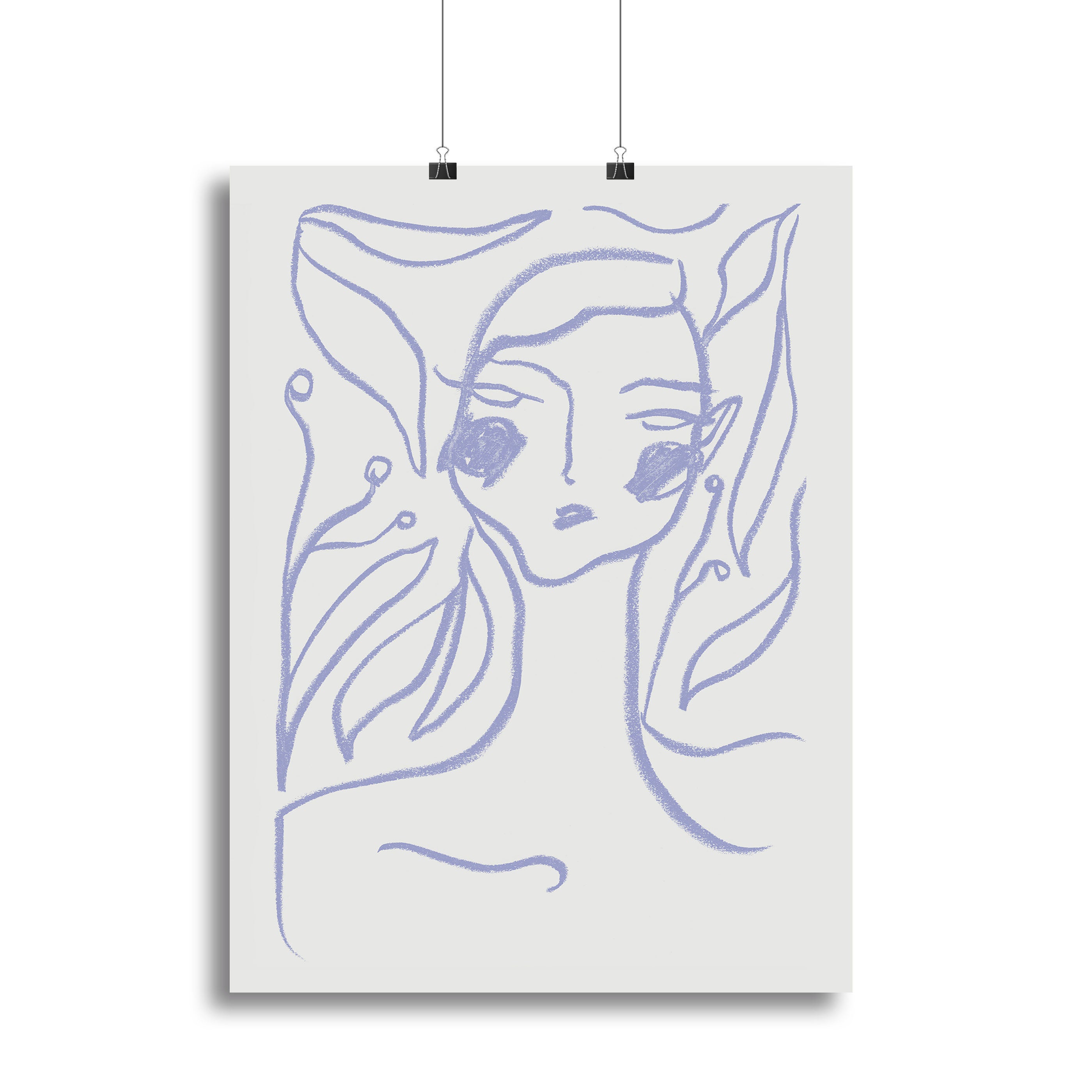 Gaia Lilac Canvas Print or Poster - Canvas Art Rocks - 2