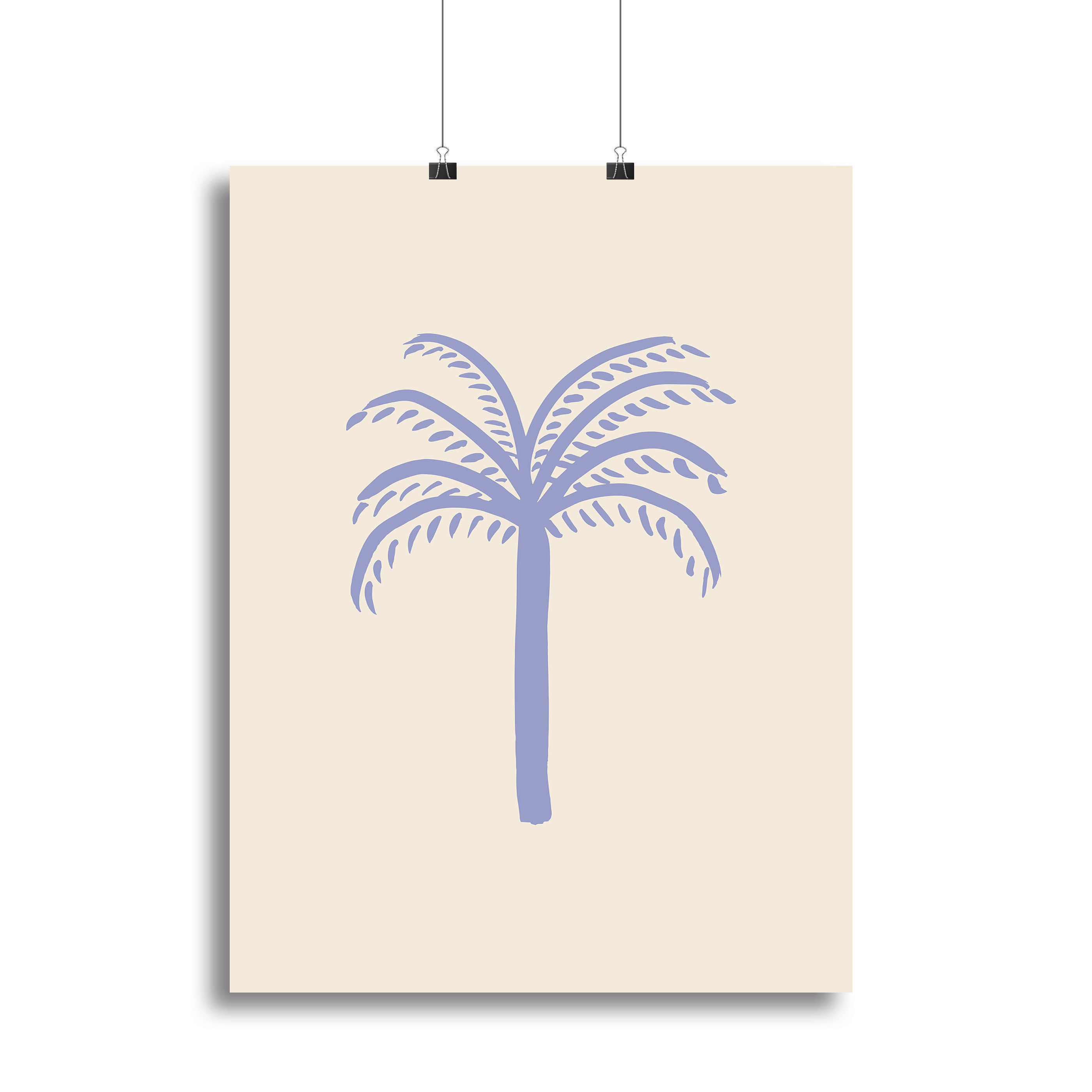 Lilac Palm Canvas Print or Poster - Canvas Art Rocks - 2